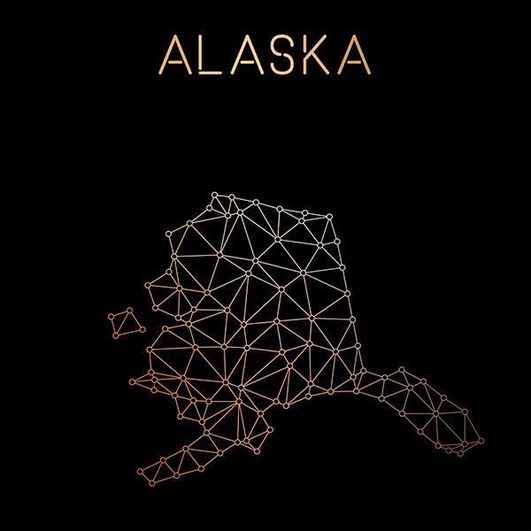 abstract ak network map