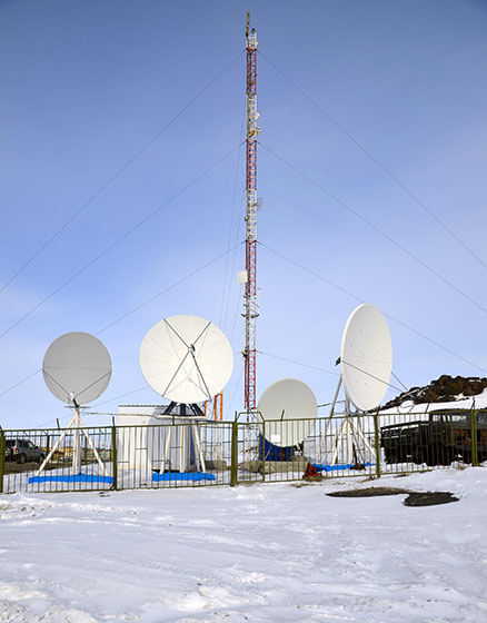 cell site in the arctic